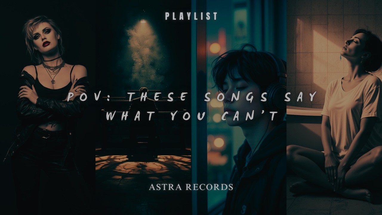 Dark Love After Midnight 🌑💔 | Emotional Dark Pop English Songs Playlist | Astra Records