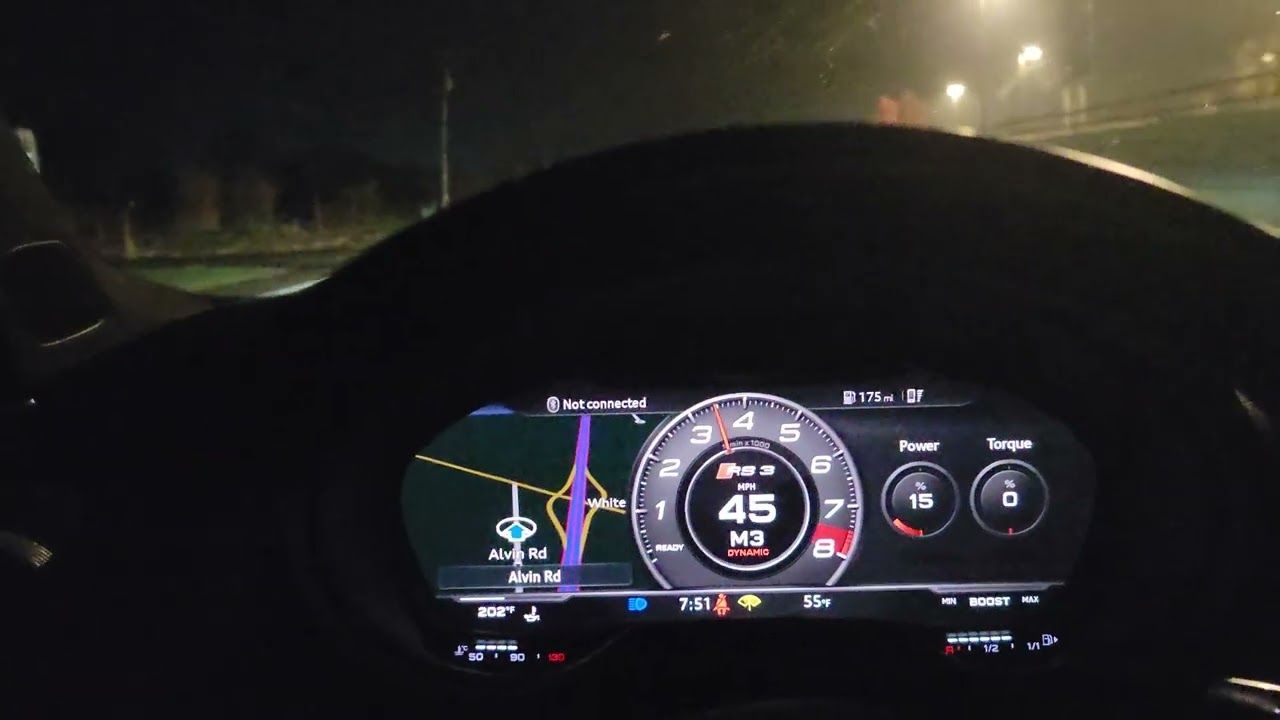 Audi RS3 big EFR turbo