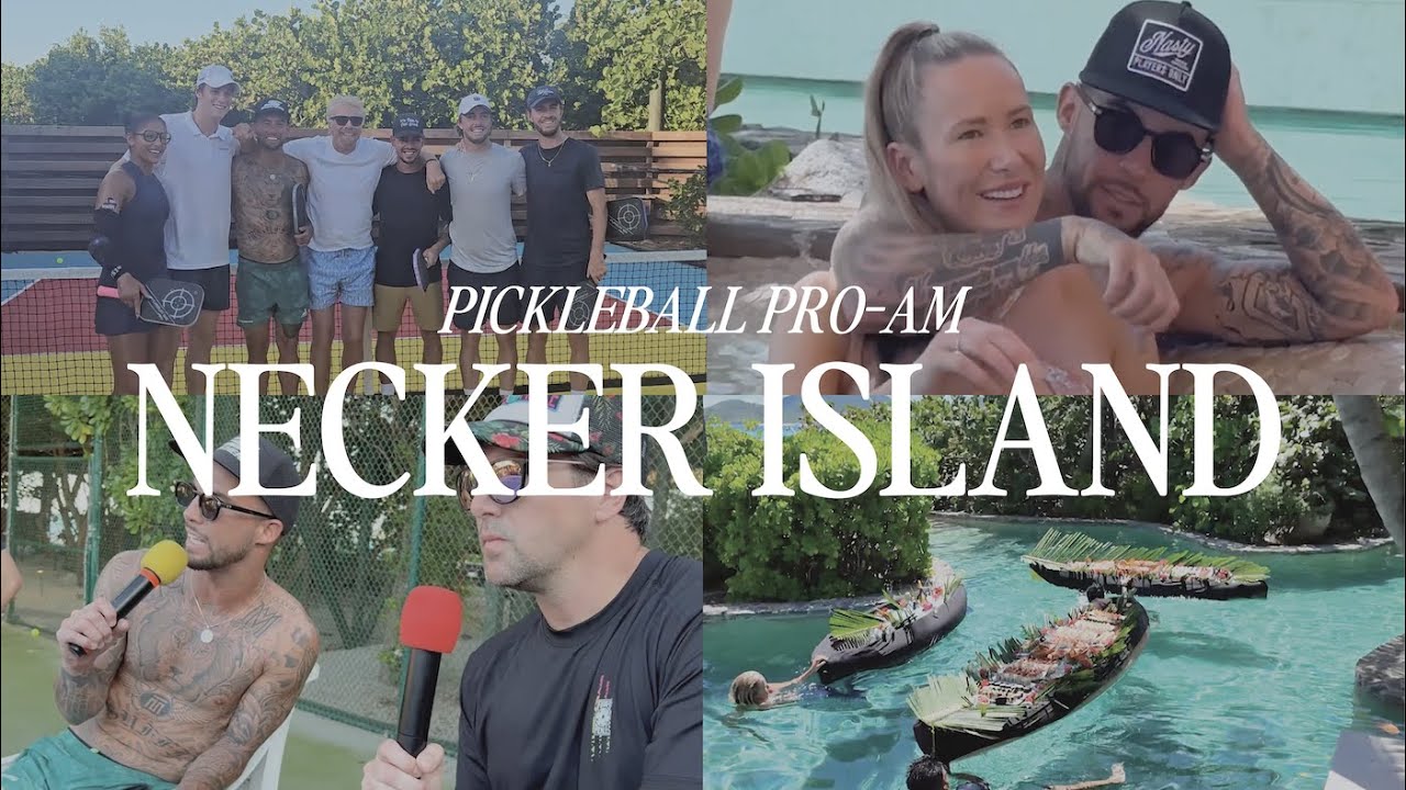 Pickleball Paradise on Necker Island with the McGuffins! 🌴 | Sports Family Vlog