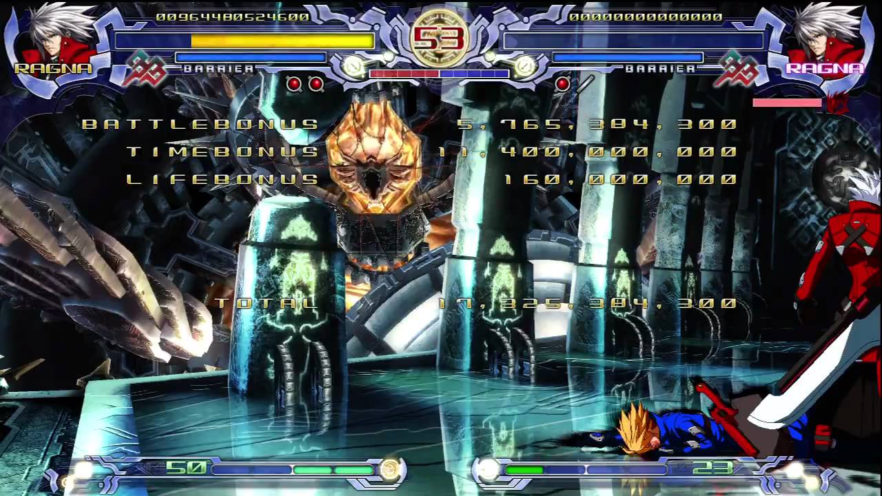 BlazBlue - Unlimited Ragna / Leonidas / Welcome to the Azure Nightmare Achievement