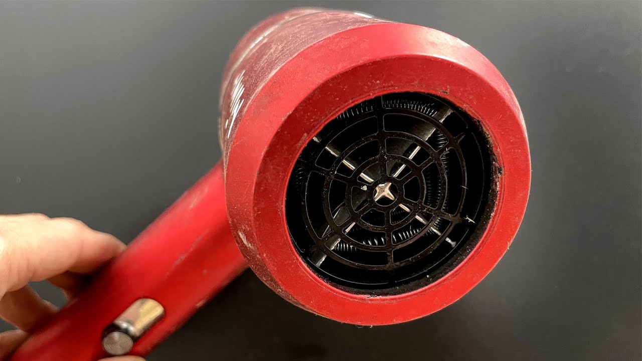 This Old Hair Dryer Was COMPLETELY DEAD… Full Repair & Restore 😱