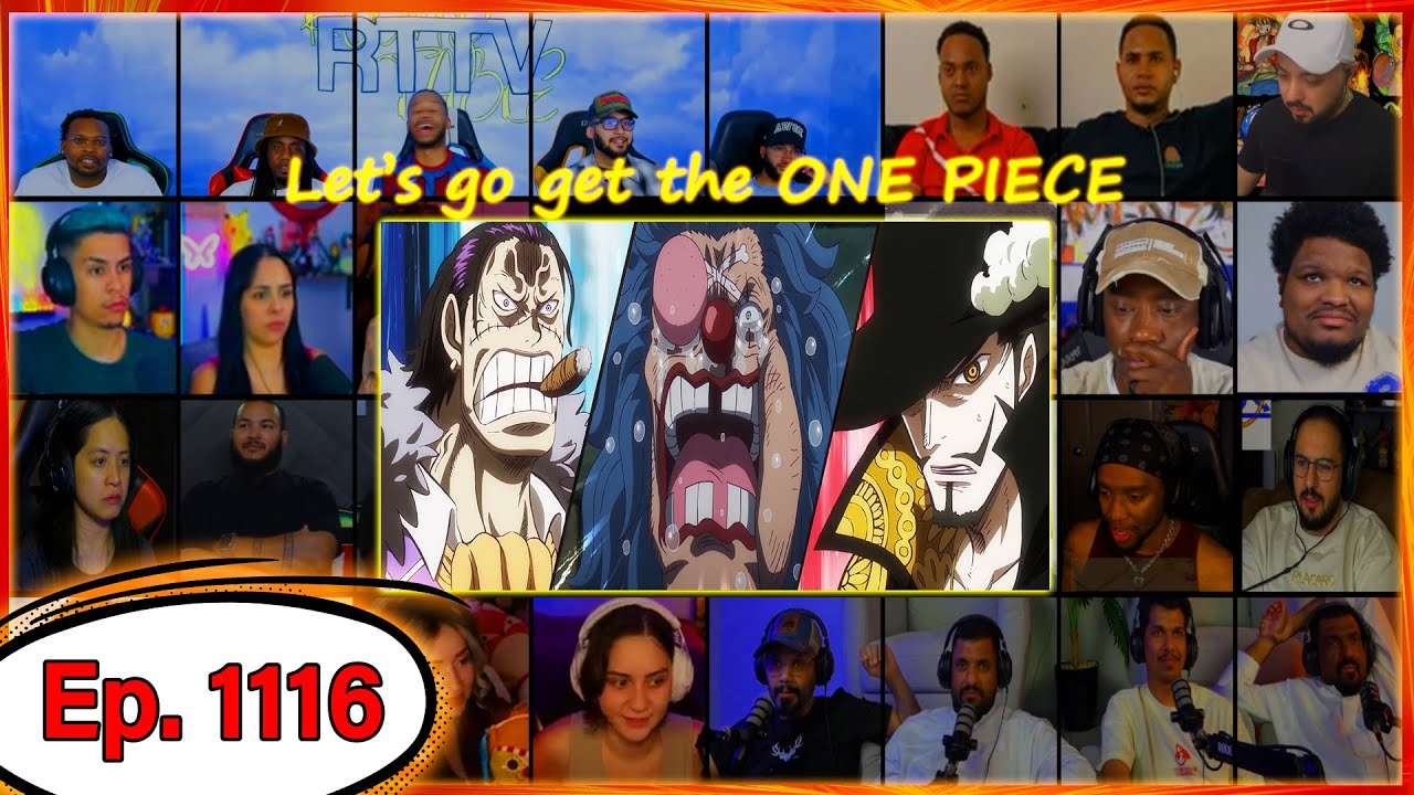 [Ep.1116] Buggy joins the ONE PIECE race| ONE PIECE Reaction Mashup