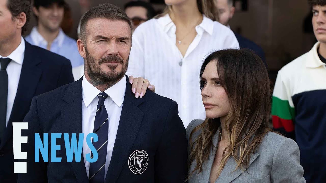 David Beckham Addresses Kids’ Social Media Mistakes Amid Brooklyn Feud | E! News