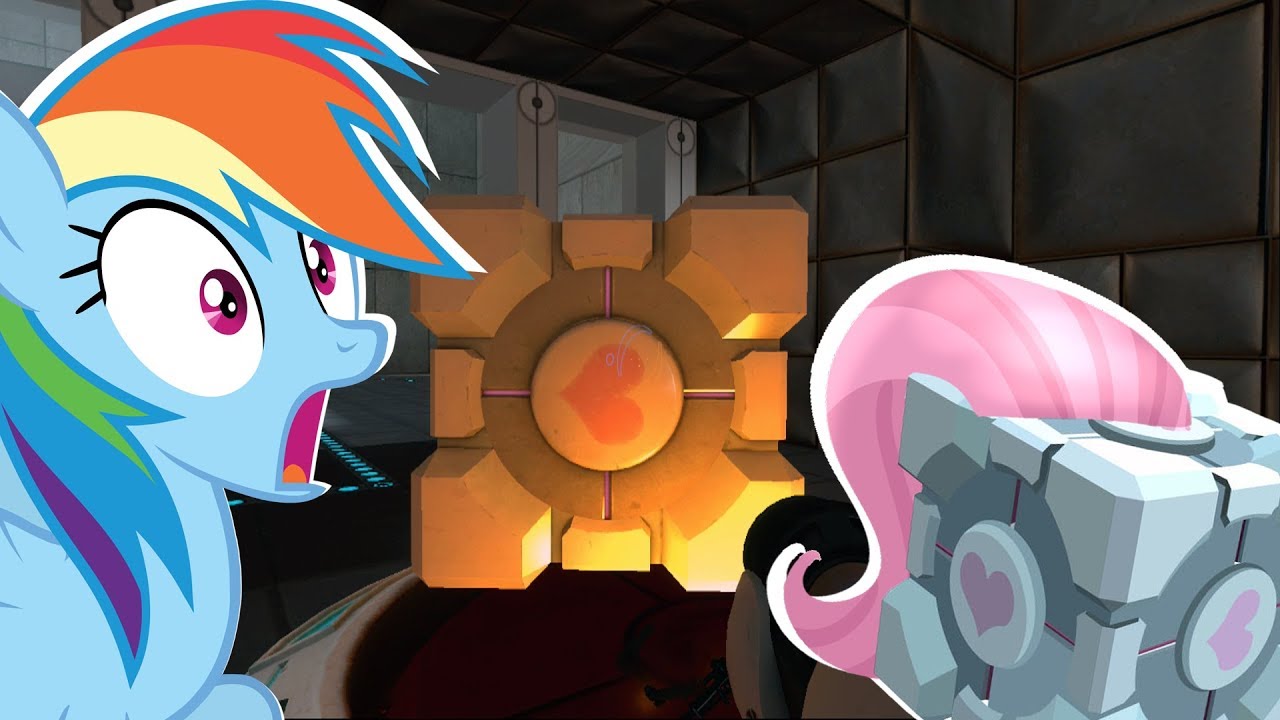 Rainbow Dash Plays Portal || THE ULTIMATE BETRAYAL