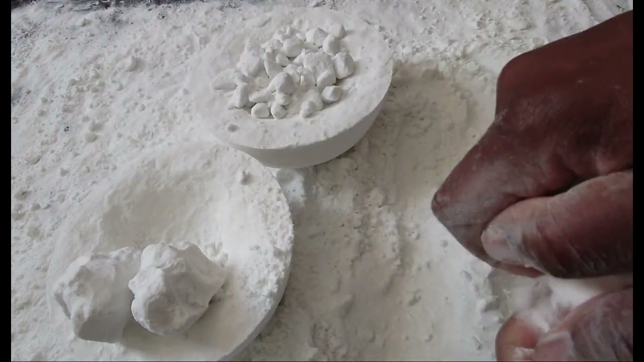 Asmr baking soda //All white variety crush