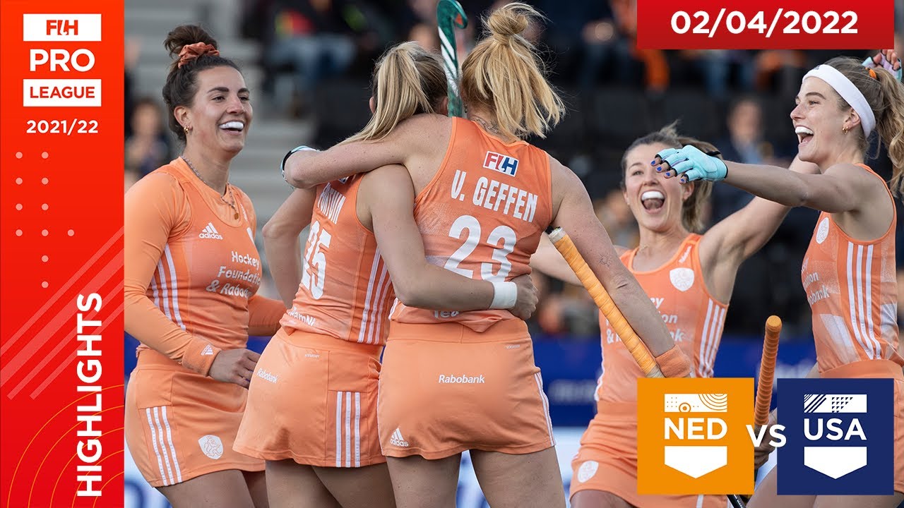 FIH Hockey Pro League - Netherlands vs USA , Game 1 highlights