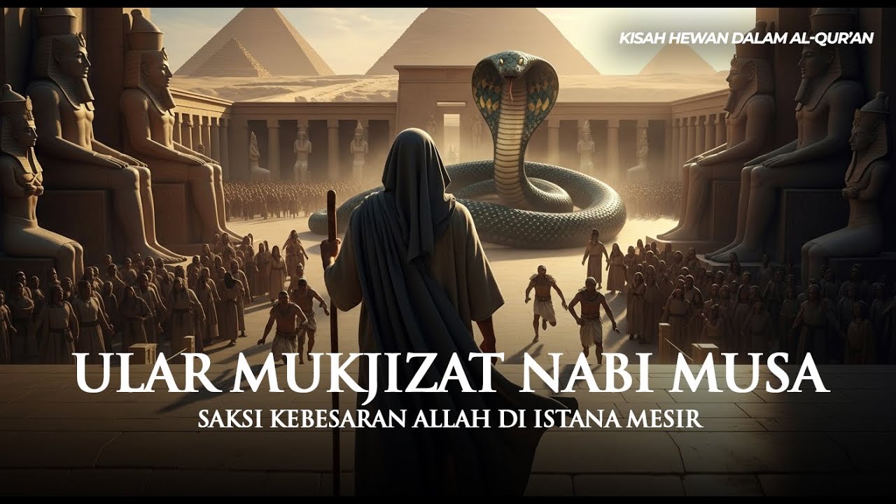 Kisah Hewan dalam Al-Qur'an: Ular Mukjizat Nabi Musa, Saksi Kebesaran Allah di Istana Mesir