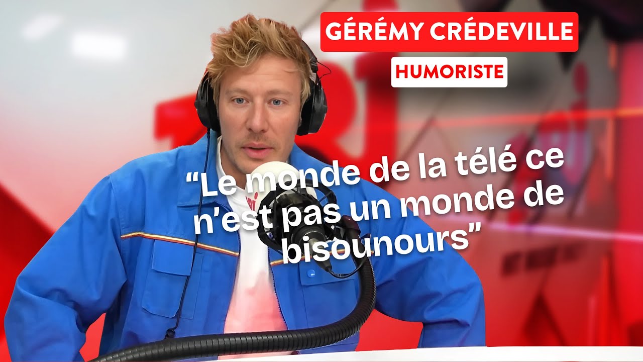 Gérémy Crédeville : son parcours entre télé, radio et humour