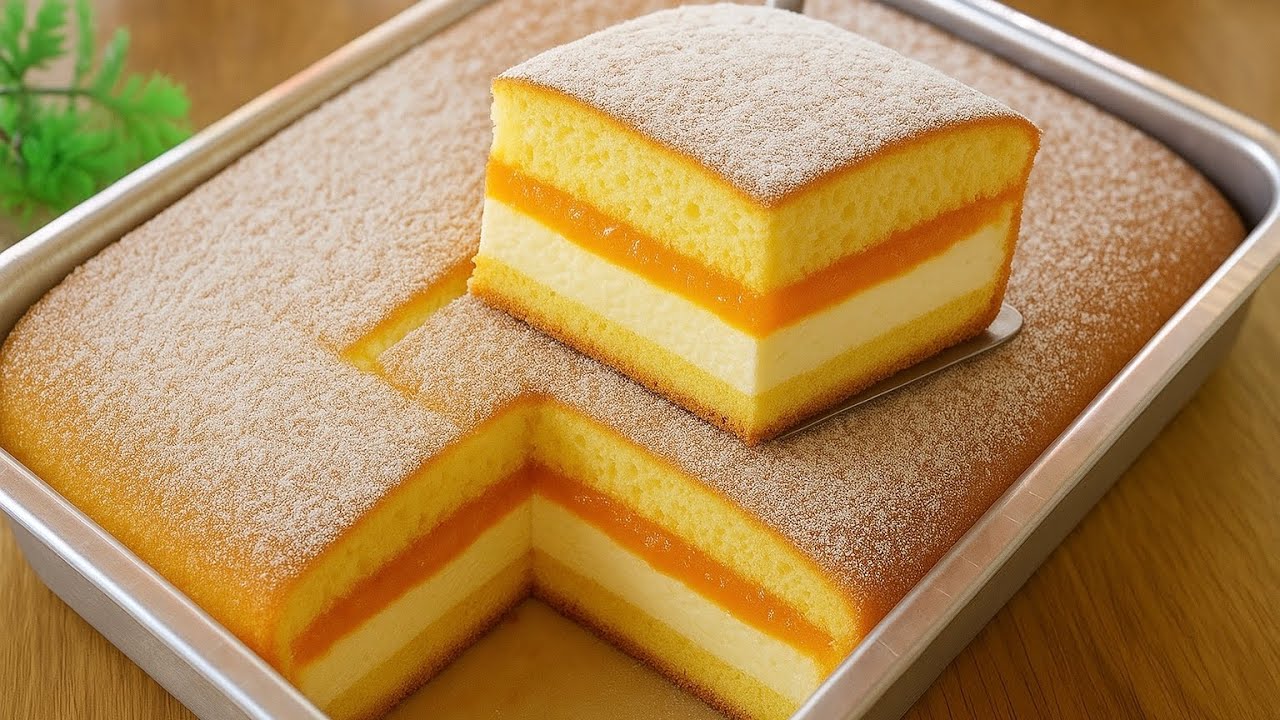 Biskuit-Sahnetorte in 10 Minuten! Preiswert, einfach, lecker!