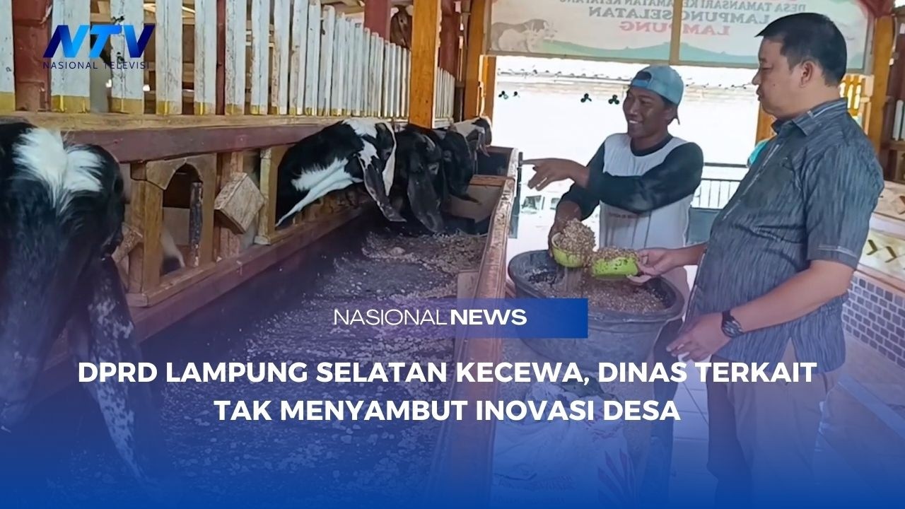 DPRD LAMPUNG SELATAN KECEWA, DINAS TERKAIT TAK MENYAMBUT INOVASI DESA