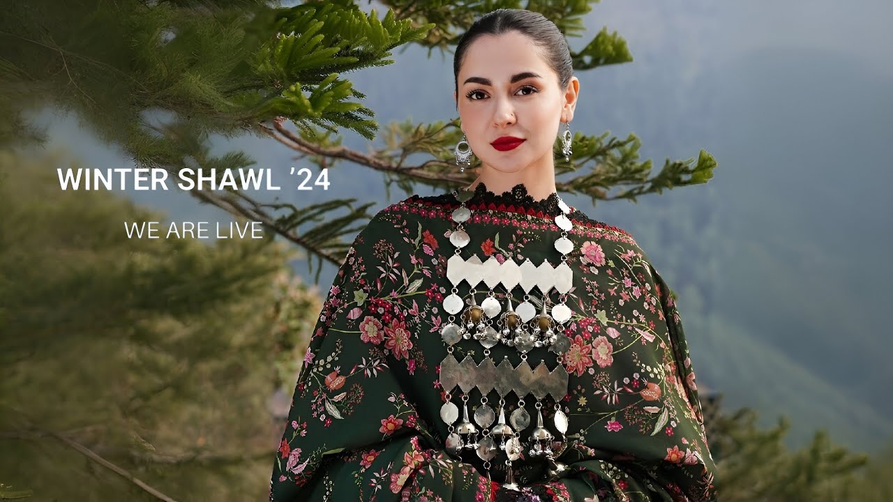 Husnain Rehar Unstitched Embroidered Khaddar Collection Winter 2024 | Hussain Rehar Wool Shawl'24