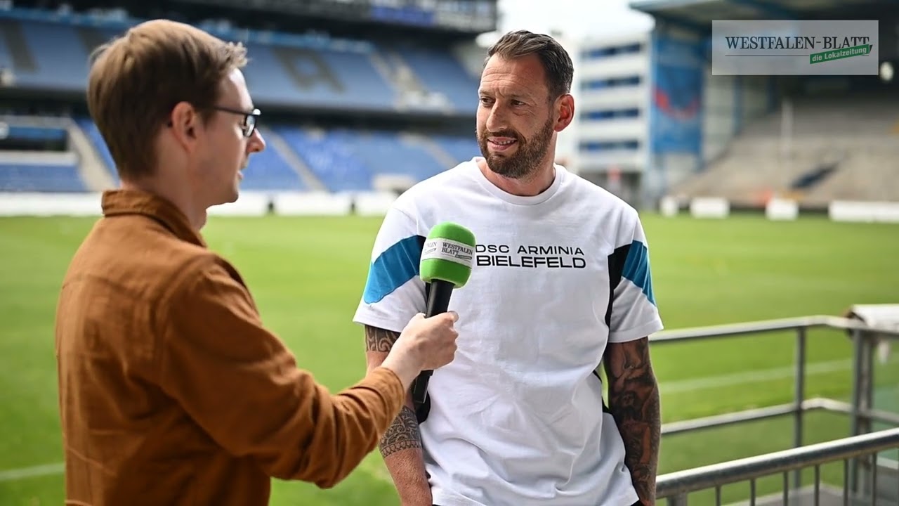 Arminia Bielefeld vor dem Pokalfinale: DSC-Trainer Mitch Kniat im Interview
