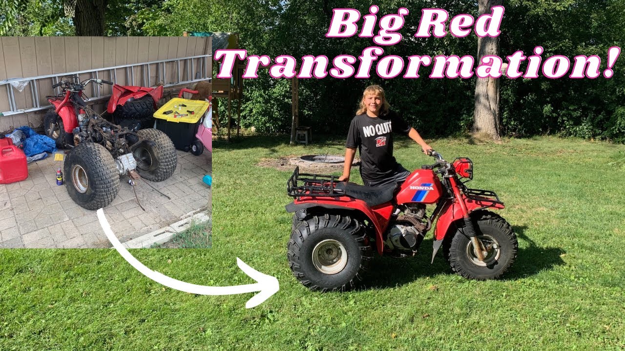 Fixing up a 1984 Honda Big Red 200ES