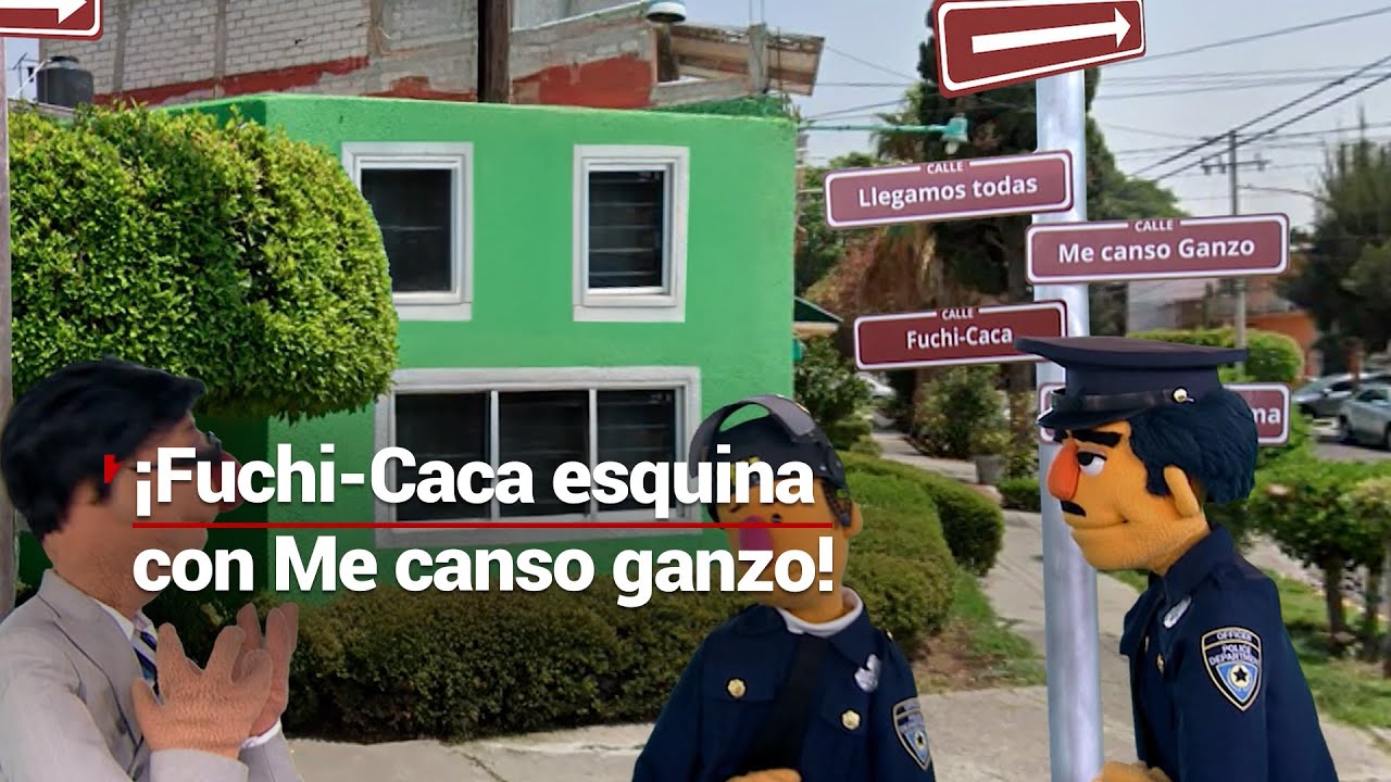 #LosPeluches | ¡Cambiaron los nombres de la colonia por los de la 4T! ¿Cómo llegar a 