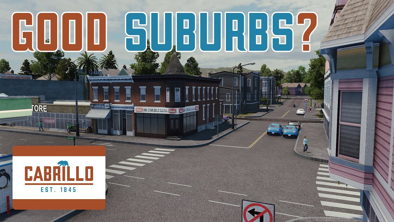 Claremont, Cabrillo's First Streetcar Suburb | Cities Skylines #9