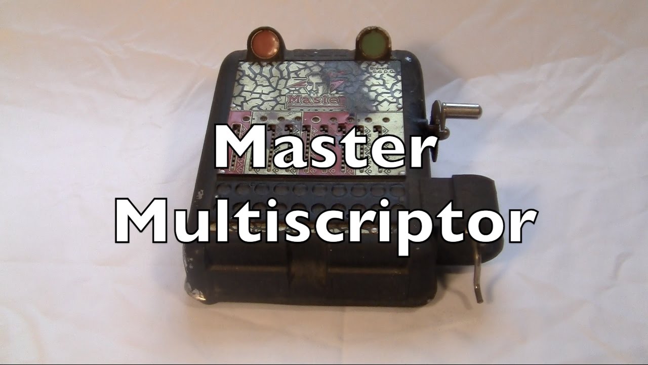 Master Multiscriptor Review / HowTo