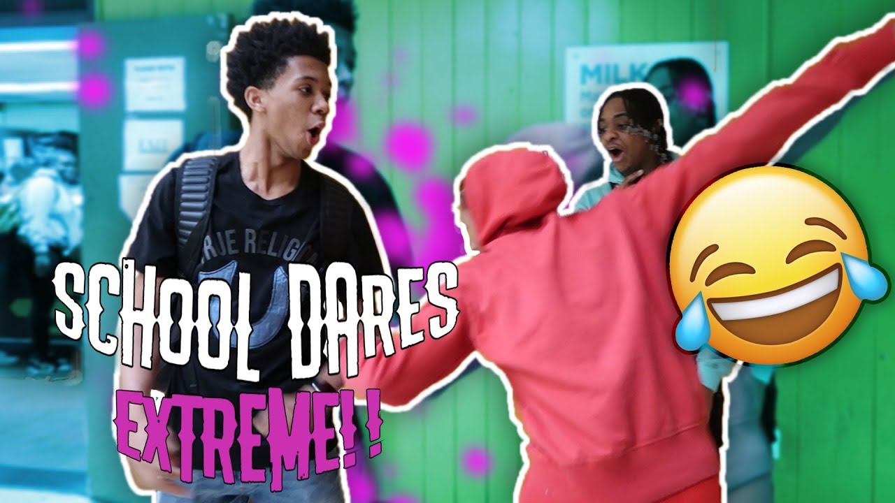 SCHOOL DARES|EXTREME!|HOOD HIGH SCHOOL EDITION| GONE CRAZY!😱