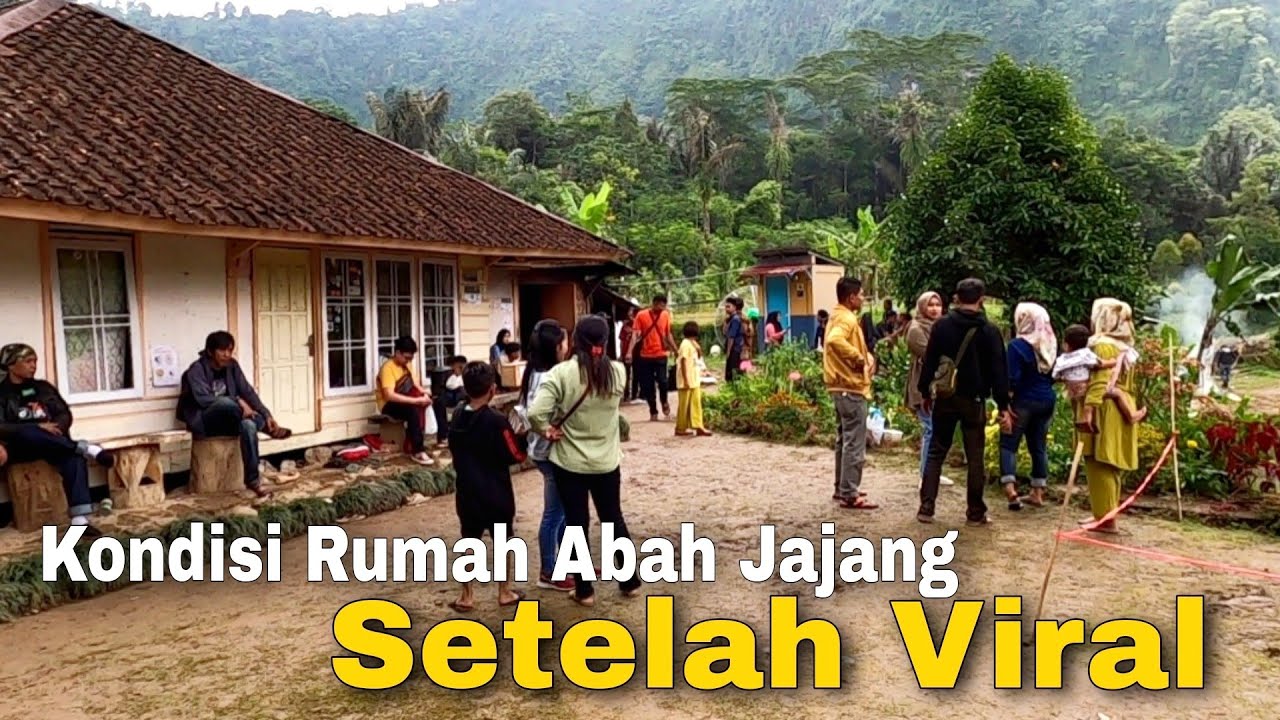 RUMAH ABAH JAJANG SETELAH VIRAL BEGINI KONDISINYA