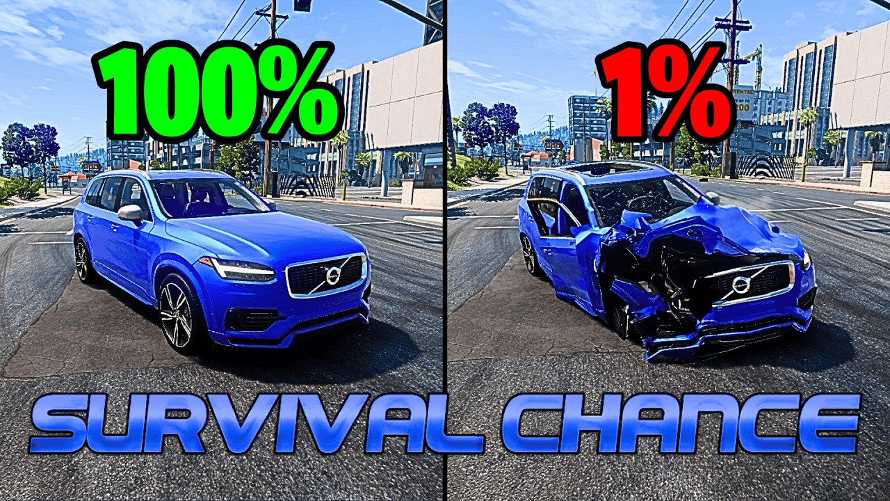 Realistic Survival Chance Crashes #174 | BeamNG.drive