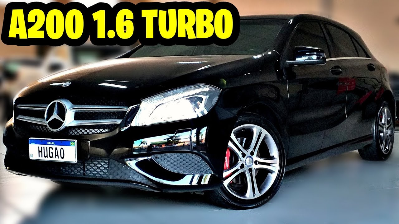 MERCEDES A200 1.6 TURBO -  AVALIAÇÃO, DETALHES, CONSUMO, FICHA TÉCNICA