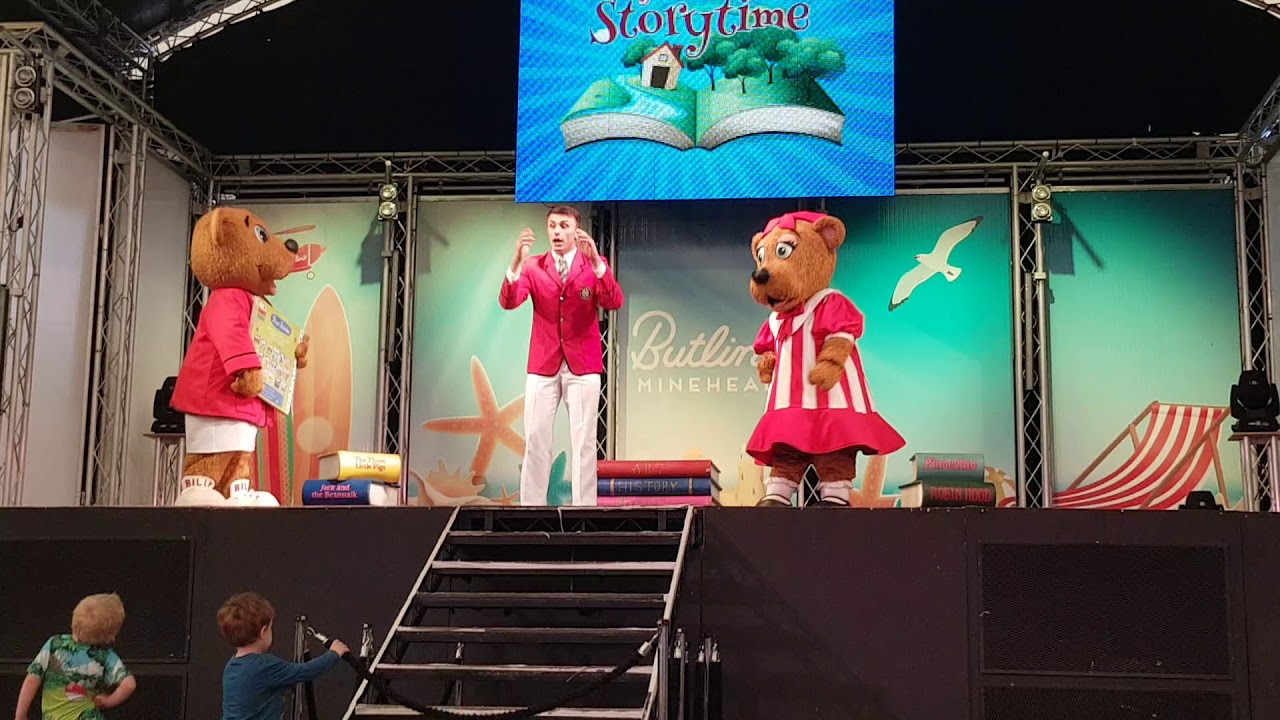 Billy and bonnie storytime show butlins minehead 2019
