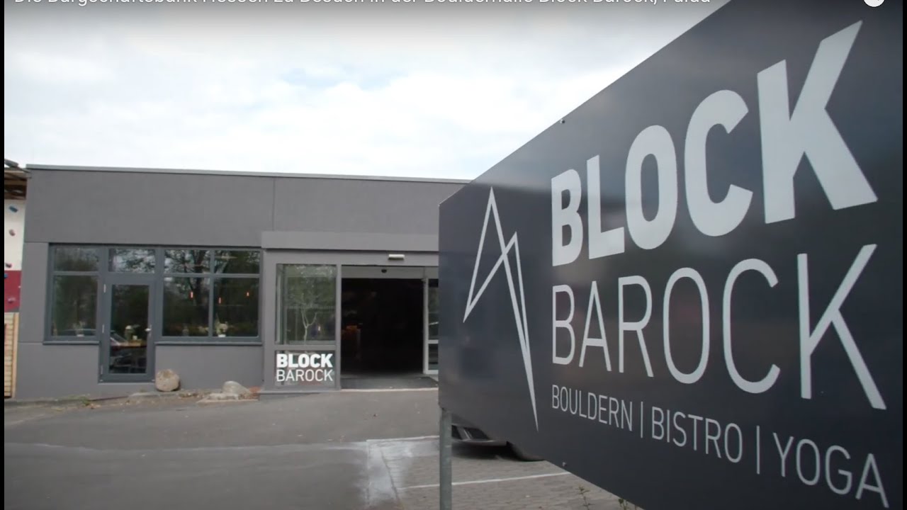 Die B&uuml;rgschaftsbank Hessen zu Besuch in der Boulderhalle Block Barock, Fulda