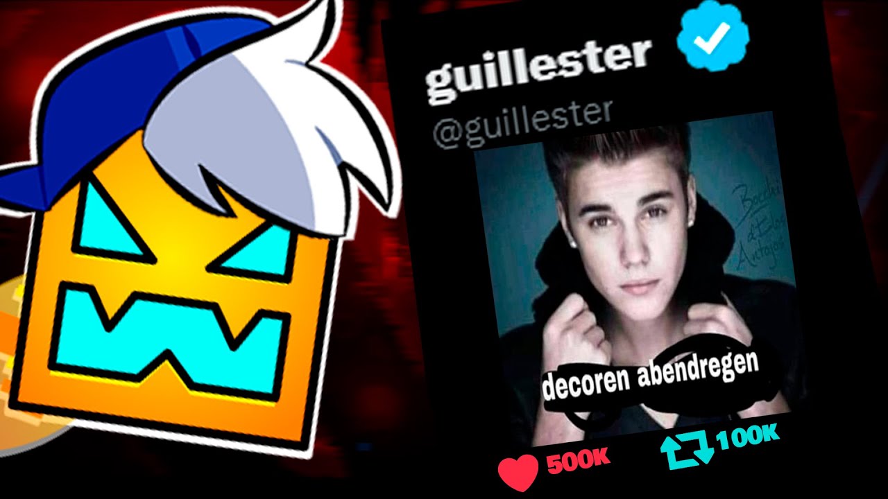 PIDO NIVELES DE GEOMETRY DASH POR TWITTER Y TERMINA MAL