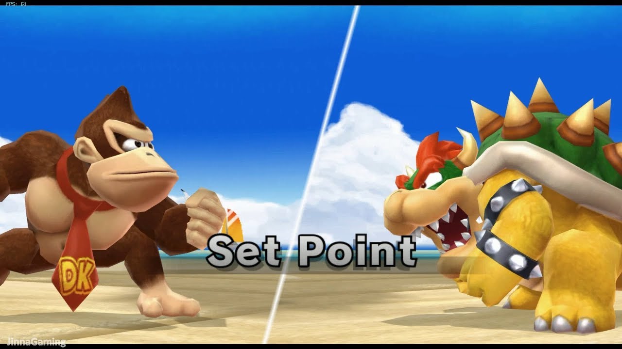 Mario Sports Mix Volleyball Part 2 - Koopa Troopa Beach Gameplay