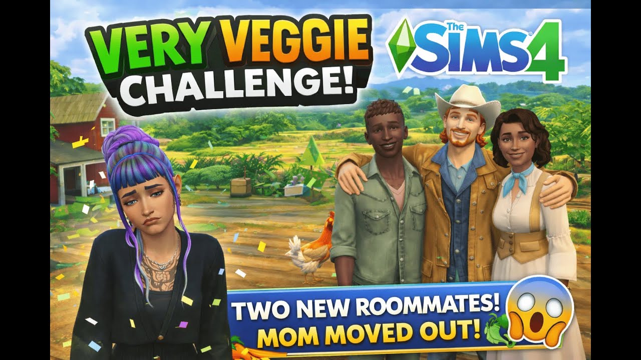 Very Veggie Challenge | Mom Moved Out… So We Hired Roommates (Pt 19)
