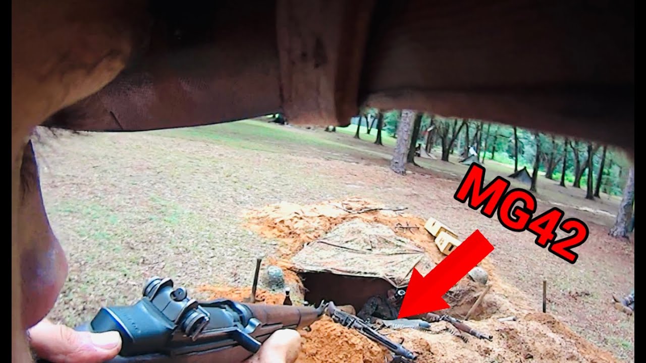 Ambushed by an MG42 at a WW2 Reenactment!! | Reenactor Helmet CAM | Race to the Rhine 2023