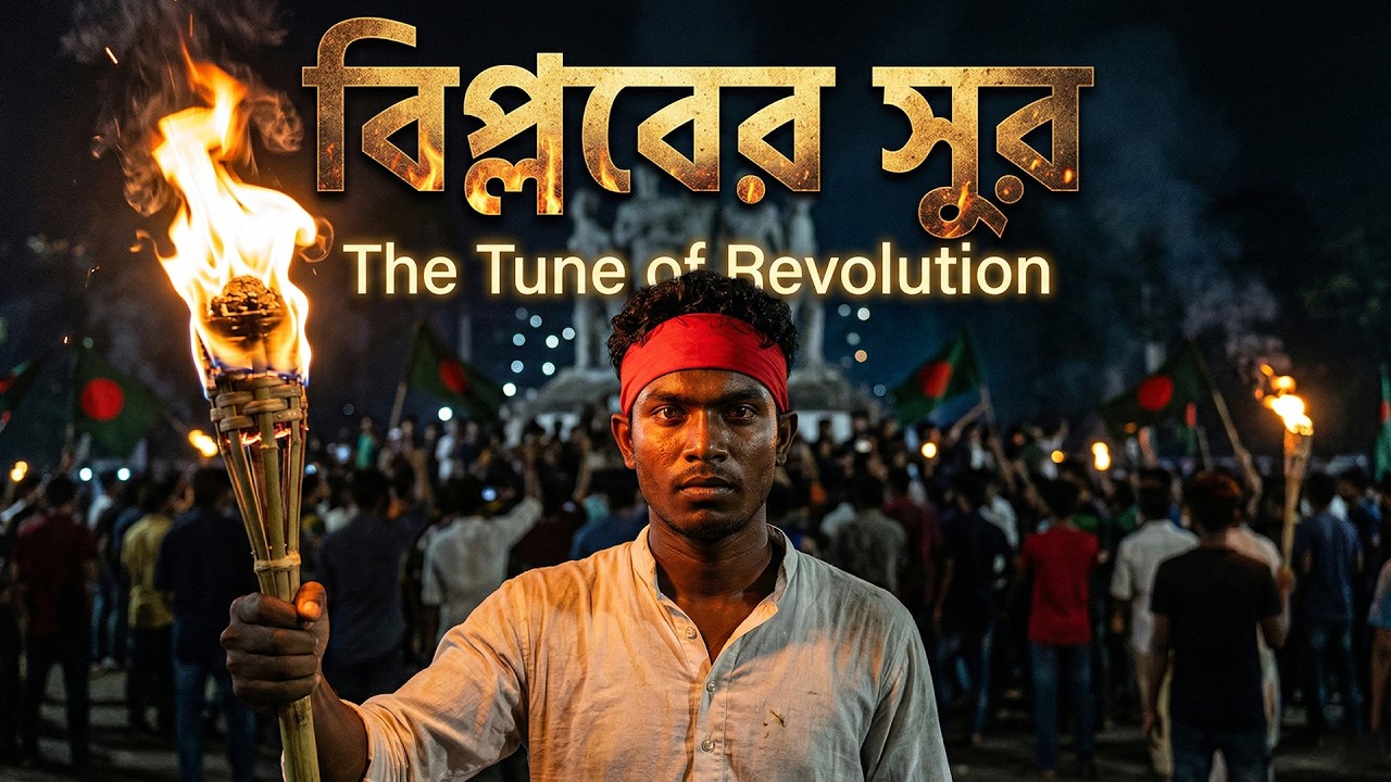 বিপ্লবের সুর (Biplober Sur) | Powerful Revolutionary Song | Intro song | Official Lyrics
