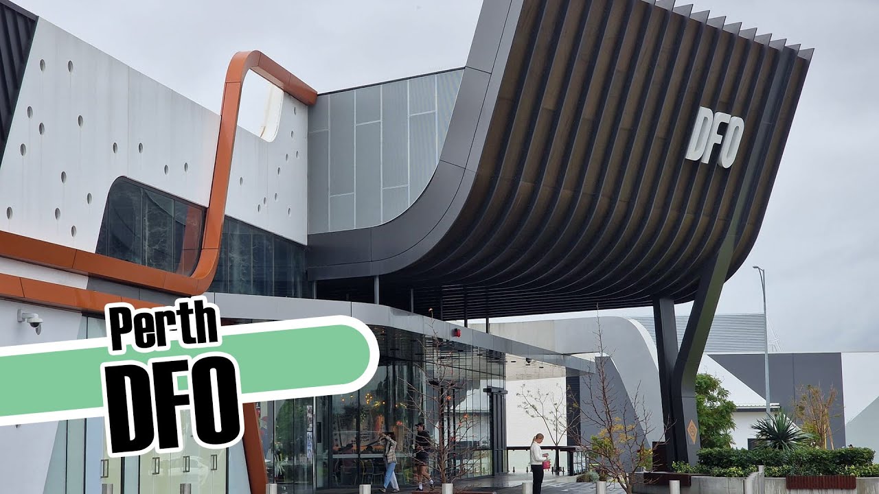Exploring Perth's DFO Shopping Center (POV Walking Tour) 4K
