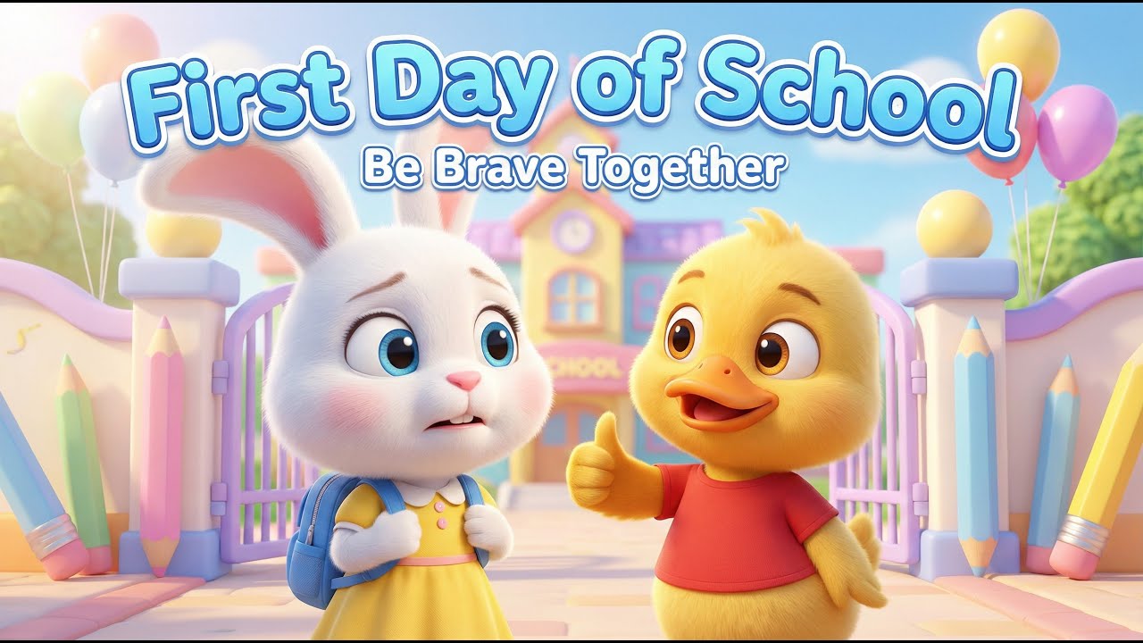 RoRo & DoDo: The First Day of School- Ep 1 | Brave Buddies Learn to Be Brave Together