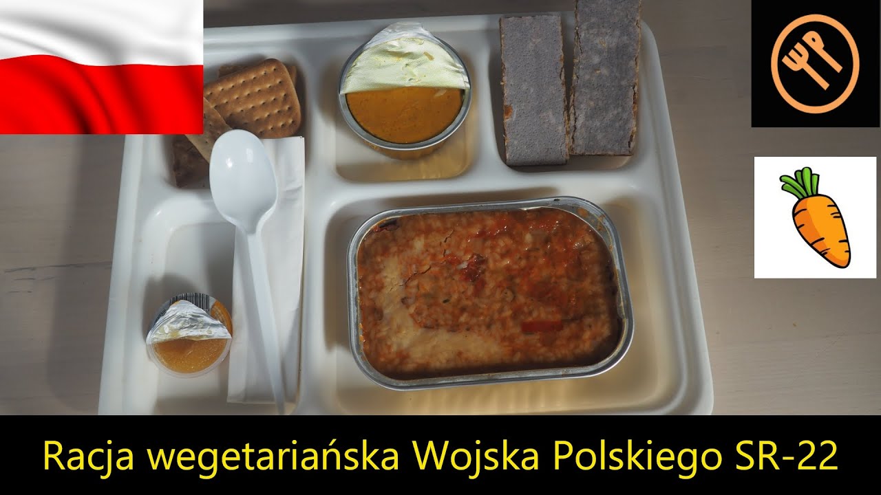 *NOWOŚĆ* Racja wegetariańska Wojska Polskiego SR 22 (English subtitles)