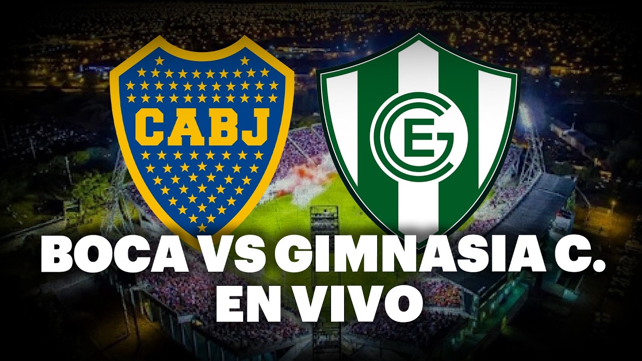 EN VIVO 🔴 BOCA vs GIMNASIA (CHI) | Copa Argentina | ÚBEDA CAM ⚽ VIVILO en STREAM TyC Sports