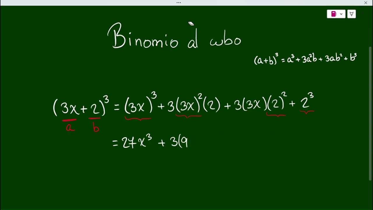 BINOMIO AL CUBO EJEMPLOS