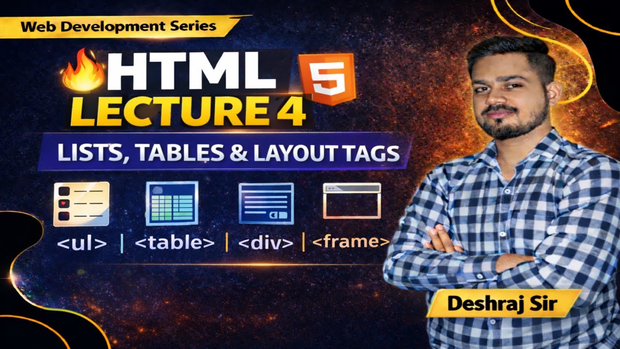 HTML & CSS Lecture 4