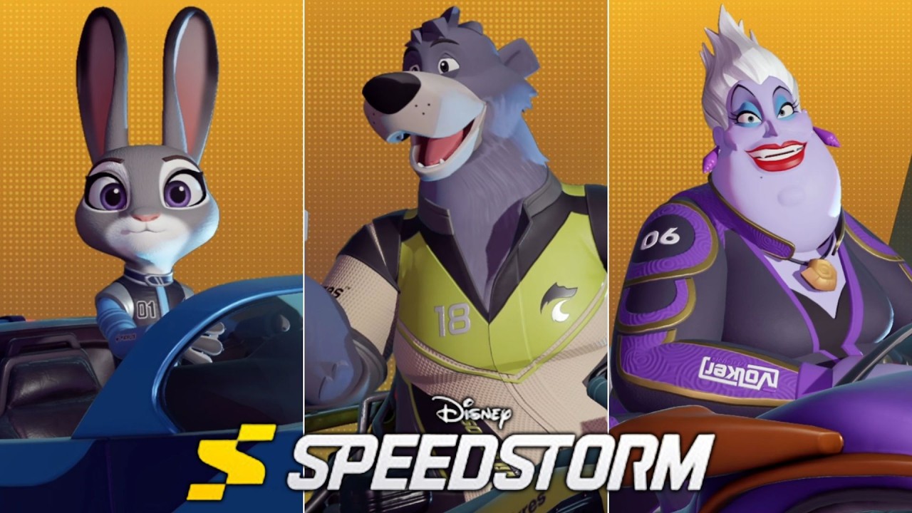 Disney Speedstorm (PC) // Online Races - Season 17 Zootopia (Judy Hopps, Baloo, Ursula)