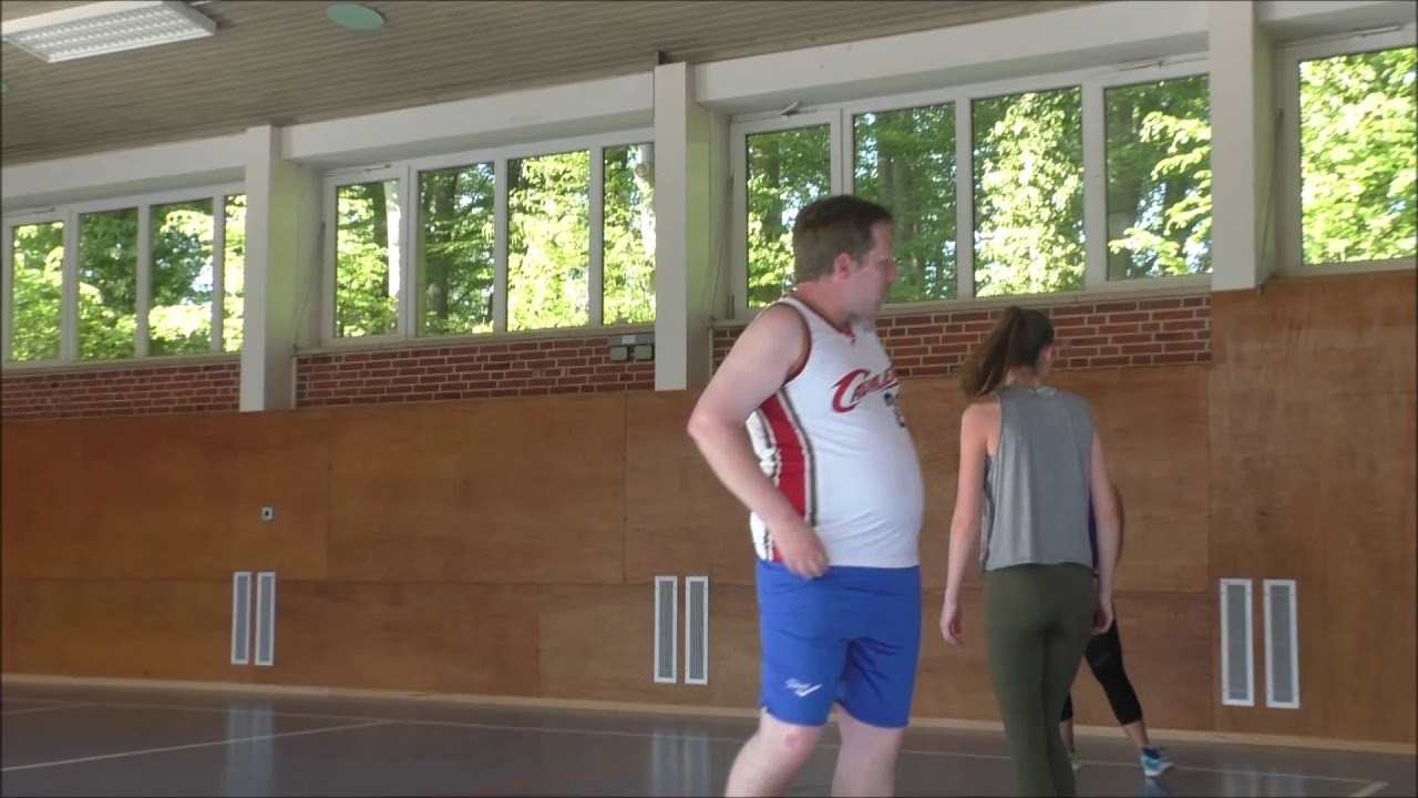 Die Basketballer vom Eiderheim Teil 2: Training