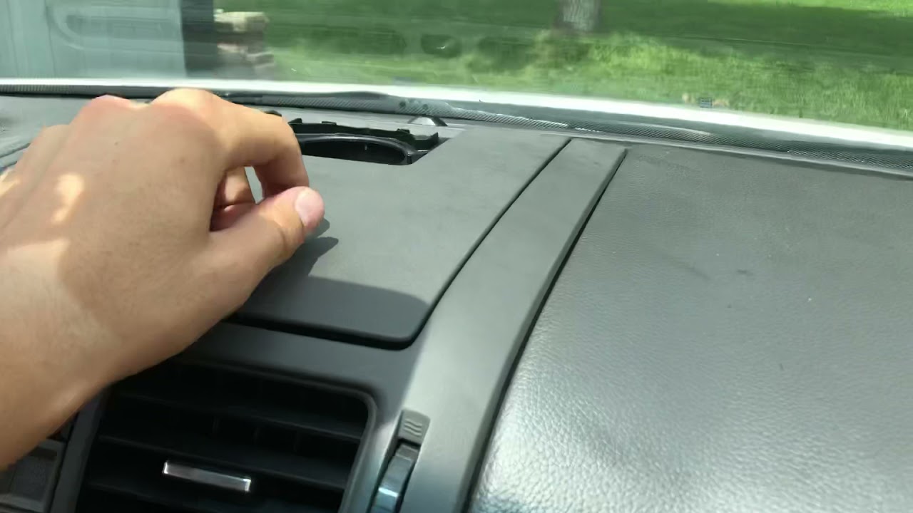 2006-2012 Ford Fusion Evap Temp Sensor replacement - SHORTCUT, no dash pull