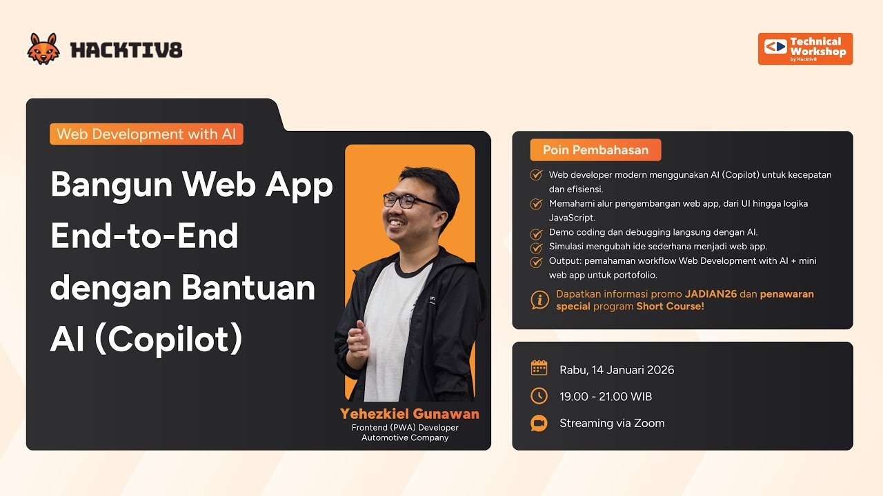 Bangun Web App End-to-End dengan Bantuan AI  (Copilot)