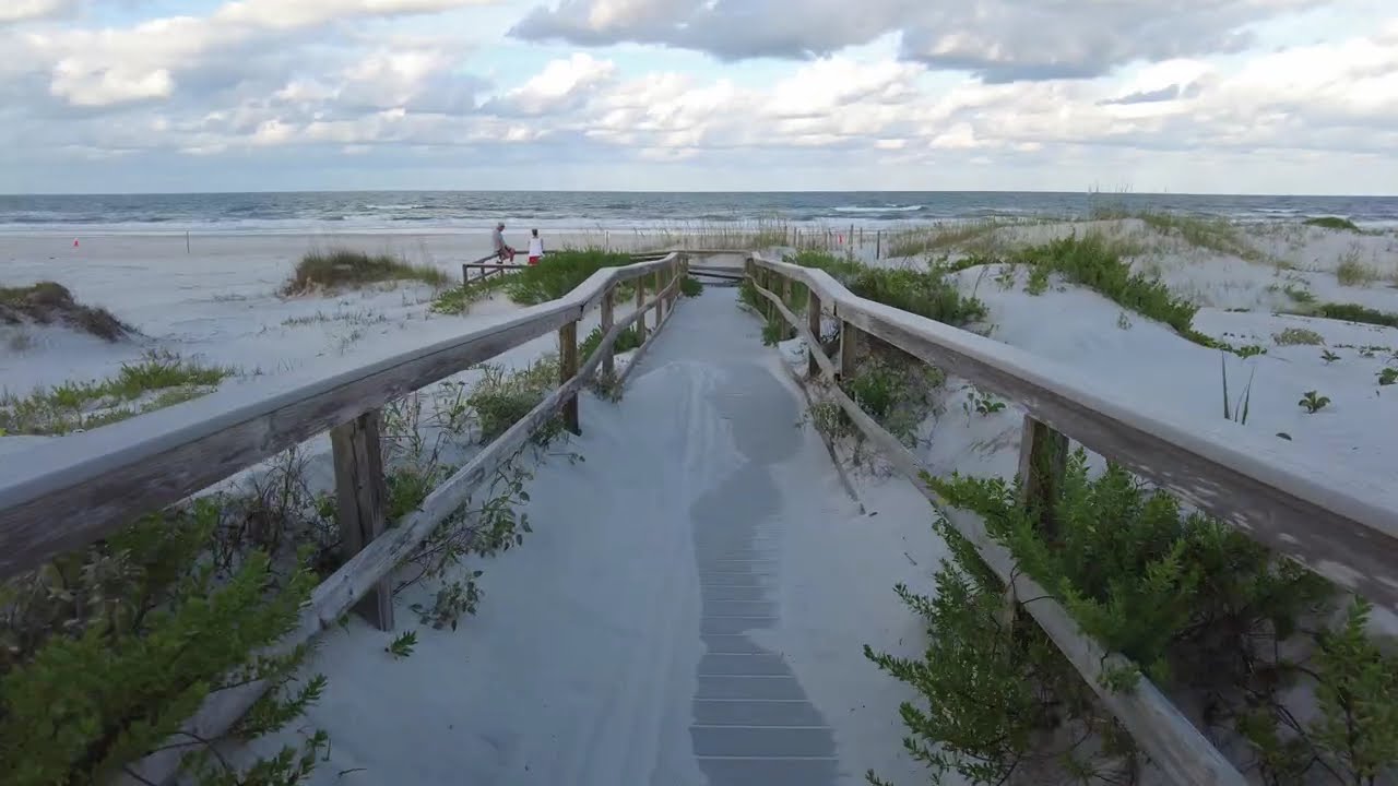 Florida Beaches (4K) - St. Augustine, St. Johns County