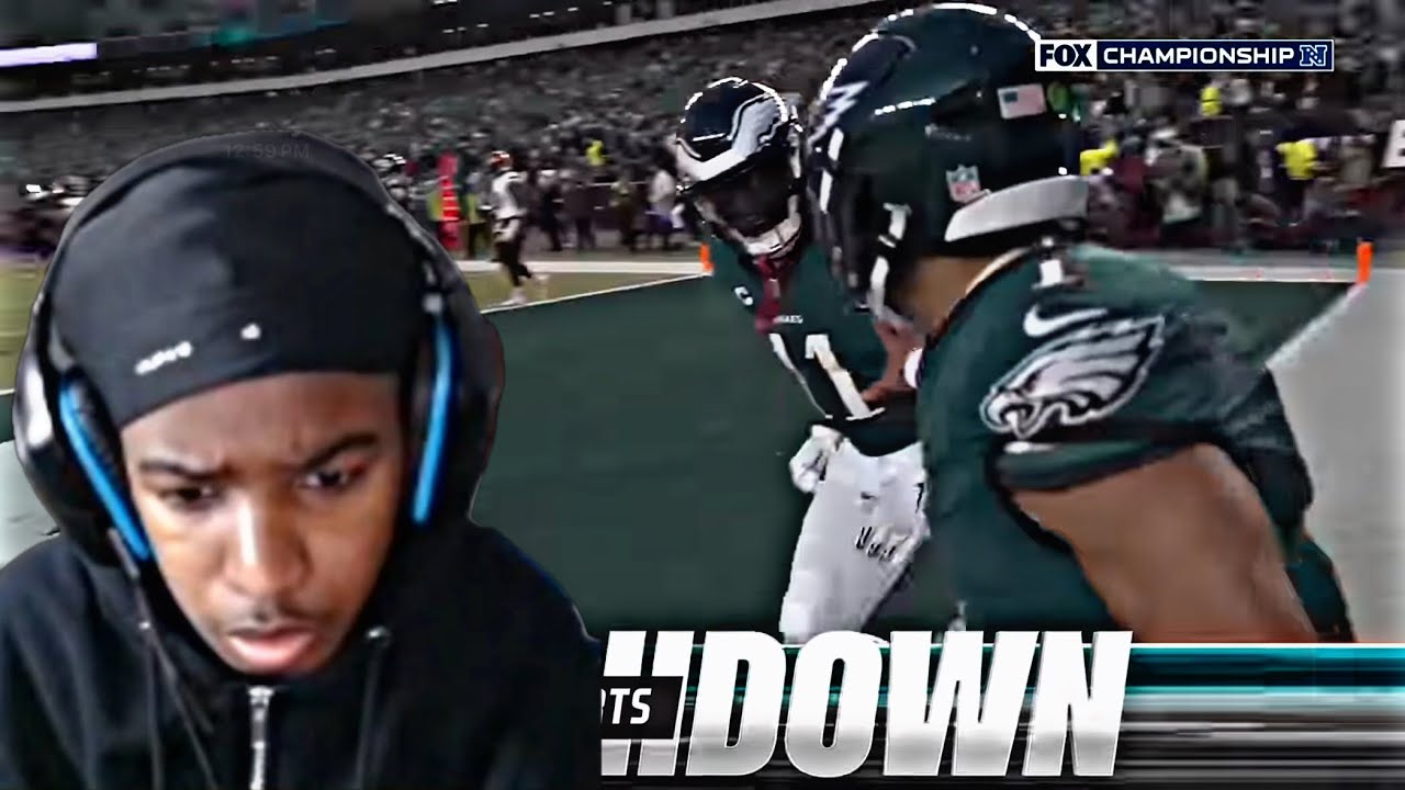 Jay2Raww Reacts To Washington Commanders vs. Philadelphia Eagles Championship Game Highlights