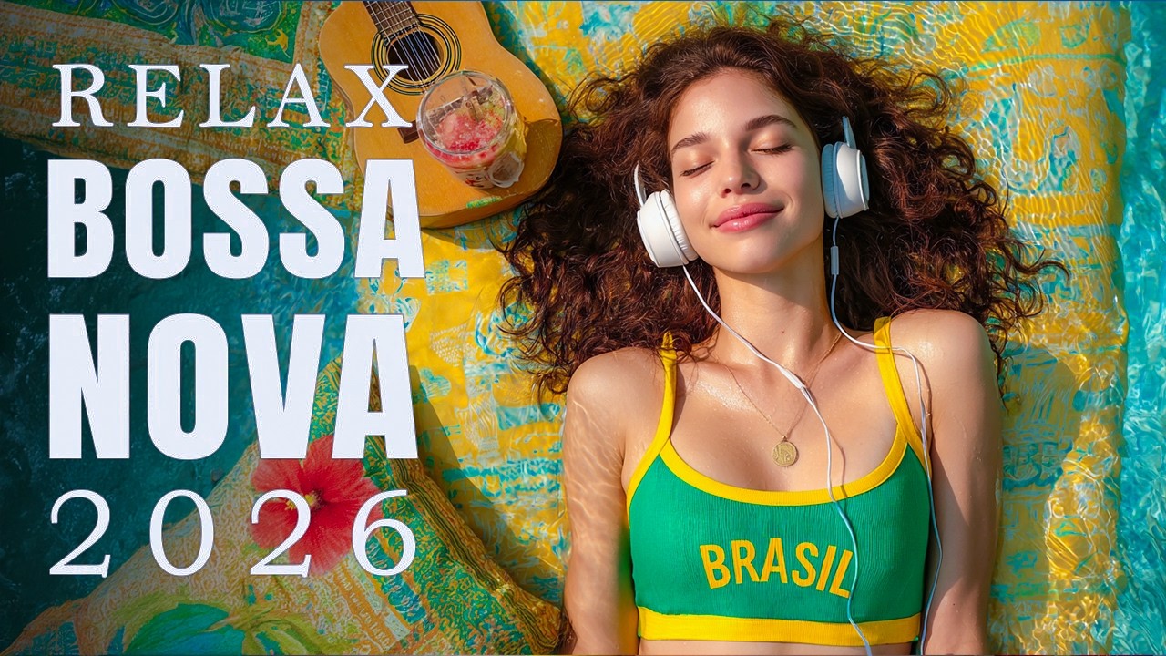 Best Soft Bossa Nova Popular Song Covers 2026 | Soft Bossa Nova 100 Hits for Study & Work