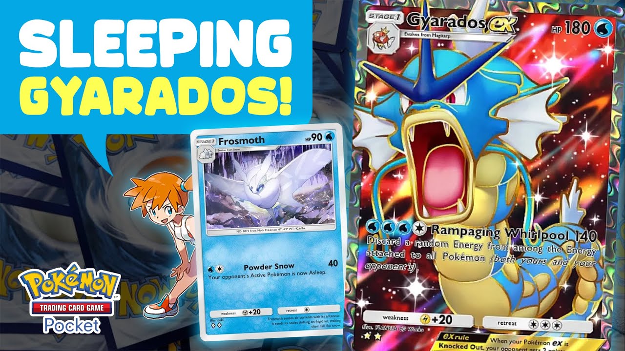 When LUCK Beats CONSISTENCY! Deck Gyarados EX x Frosmoth - Pokemon TCG Pocket