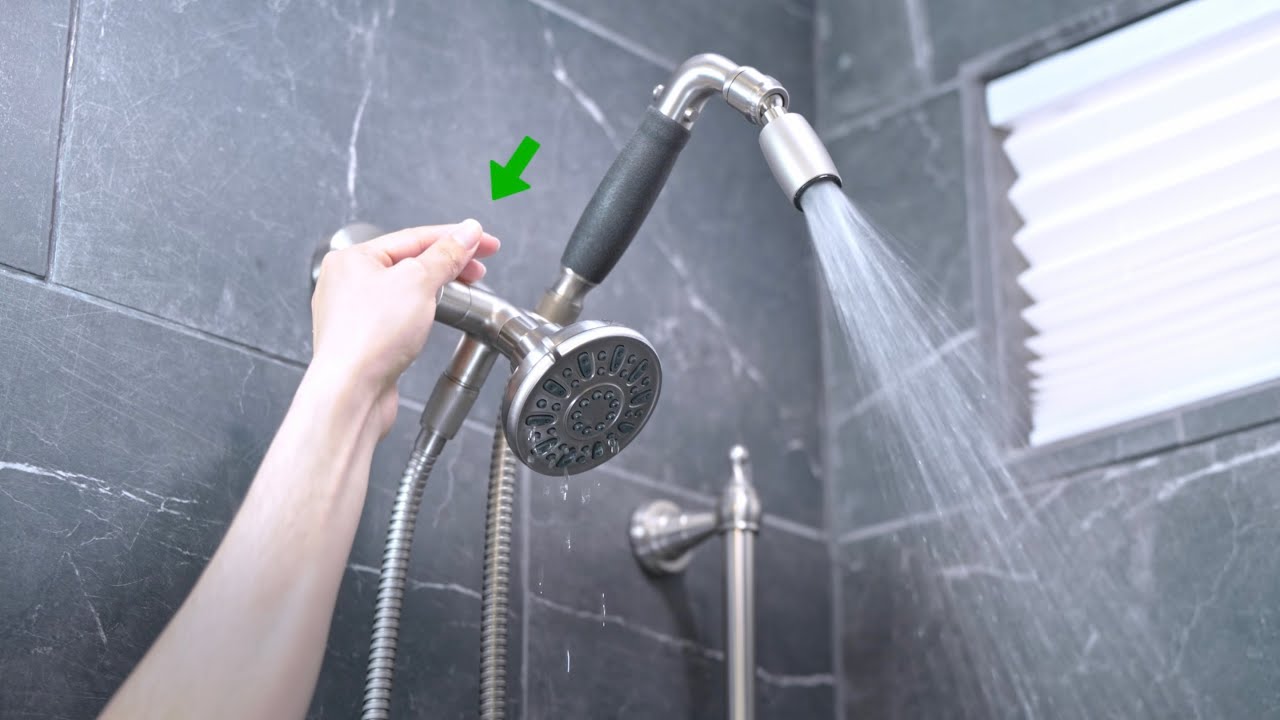 High Sierra's 3-Way Combination Shower Kit with Your Own Fixed Shower Head