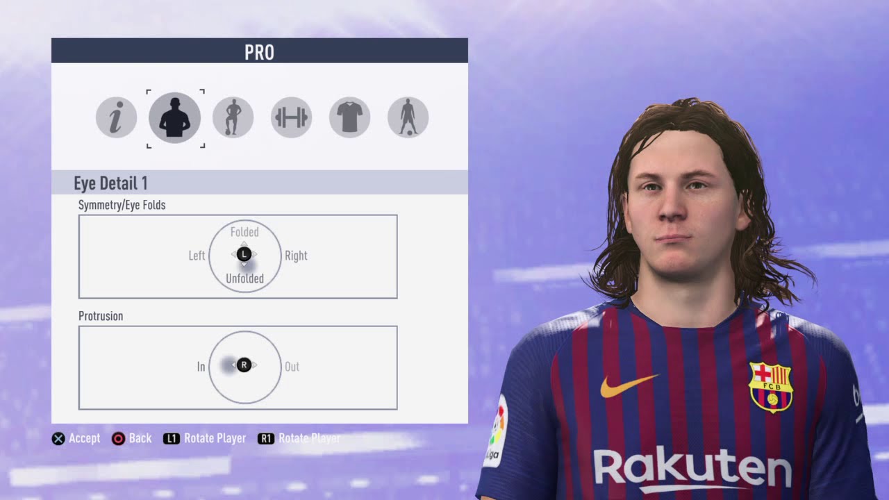 FIFA 19 PRO CLUBS LOOK ALIKE / LIONEL MESSI (YOUNG)
