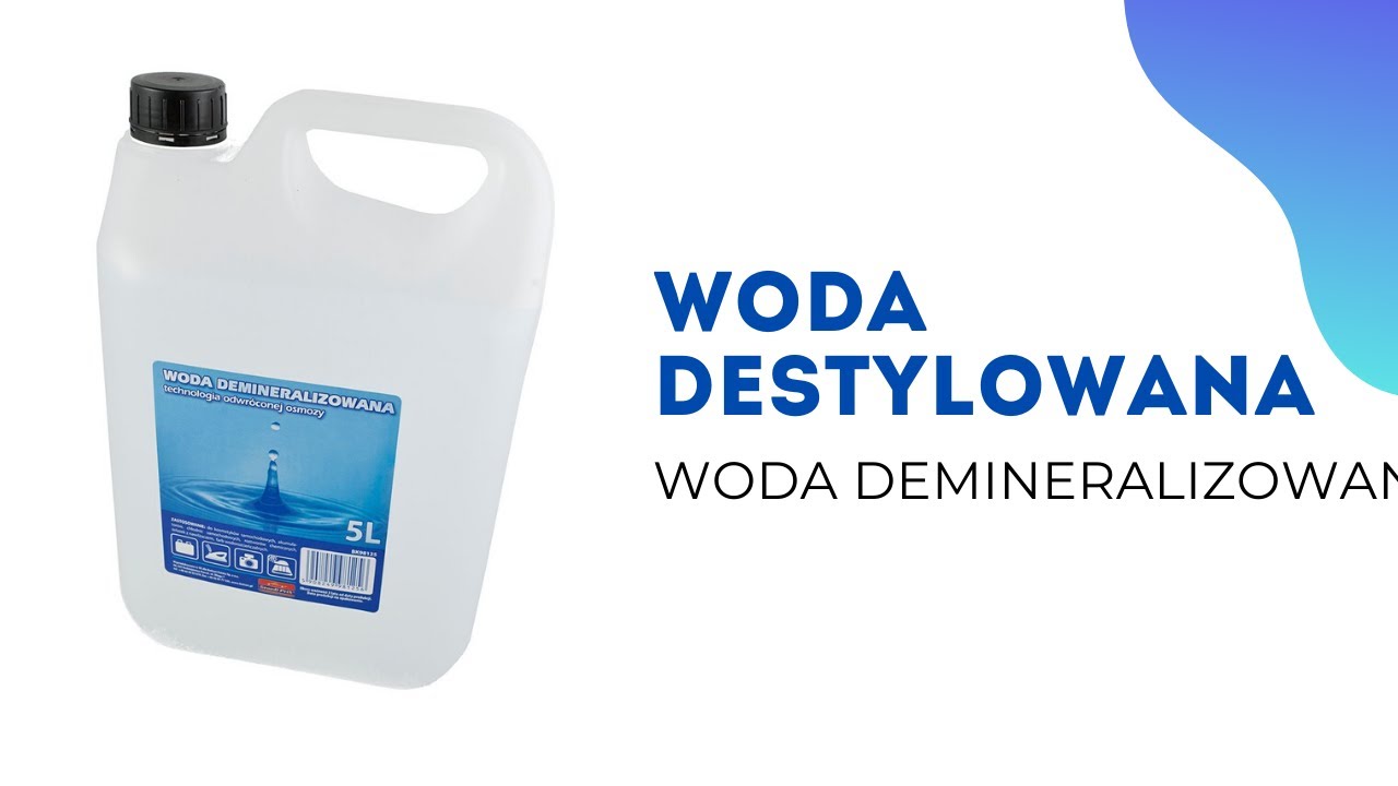 WODA DEMINERALIZOWANA/ DESTYLOWANA 5l - opinia.