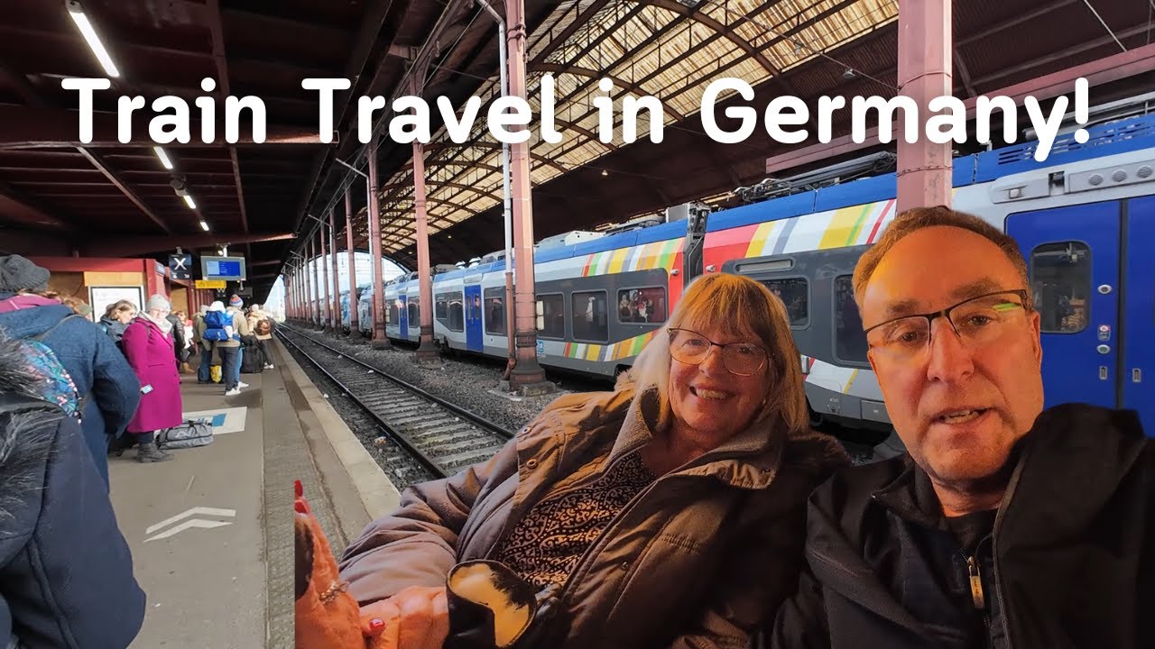 How to Take the Train in Germany! Frankfurt (Main) Hbf to Strasbourg France...Our Experience!
