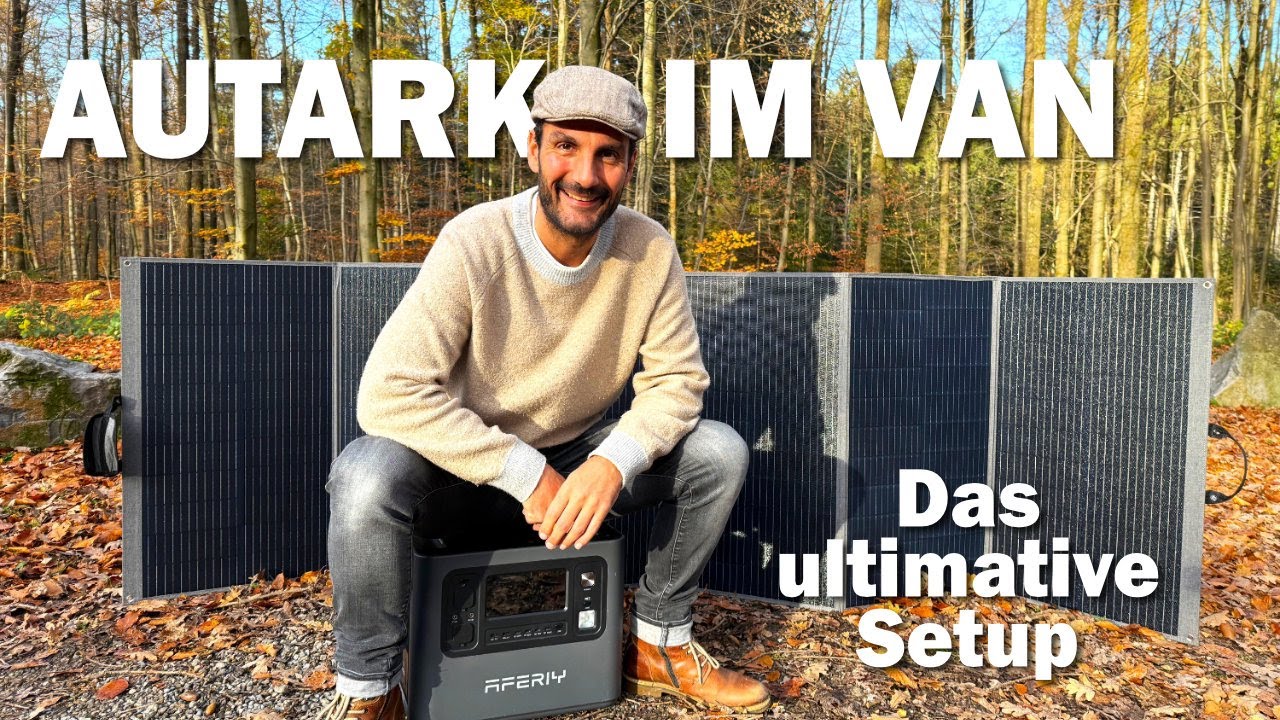 AFERIY - Ultimatives Setup f&uuml;r Camper&Outdoor-Fans! Powerstation+Solarmodul - FLORIJANA VLOG 122